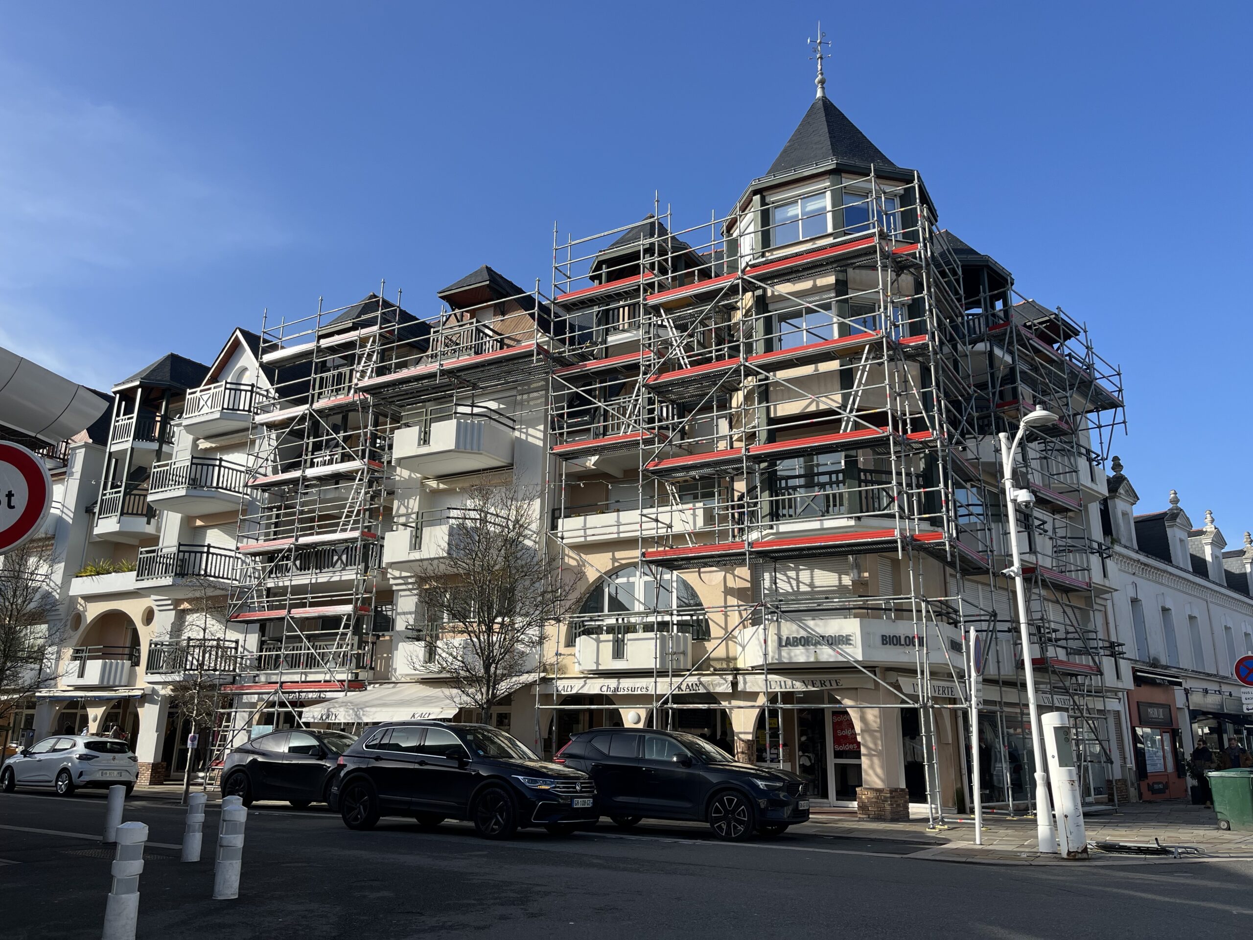 Remplacement des garde-corps bois 