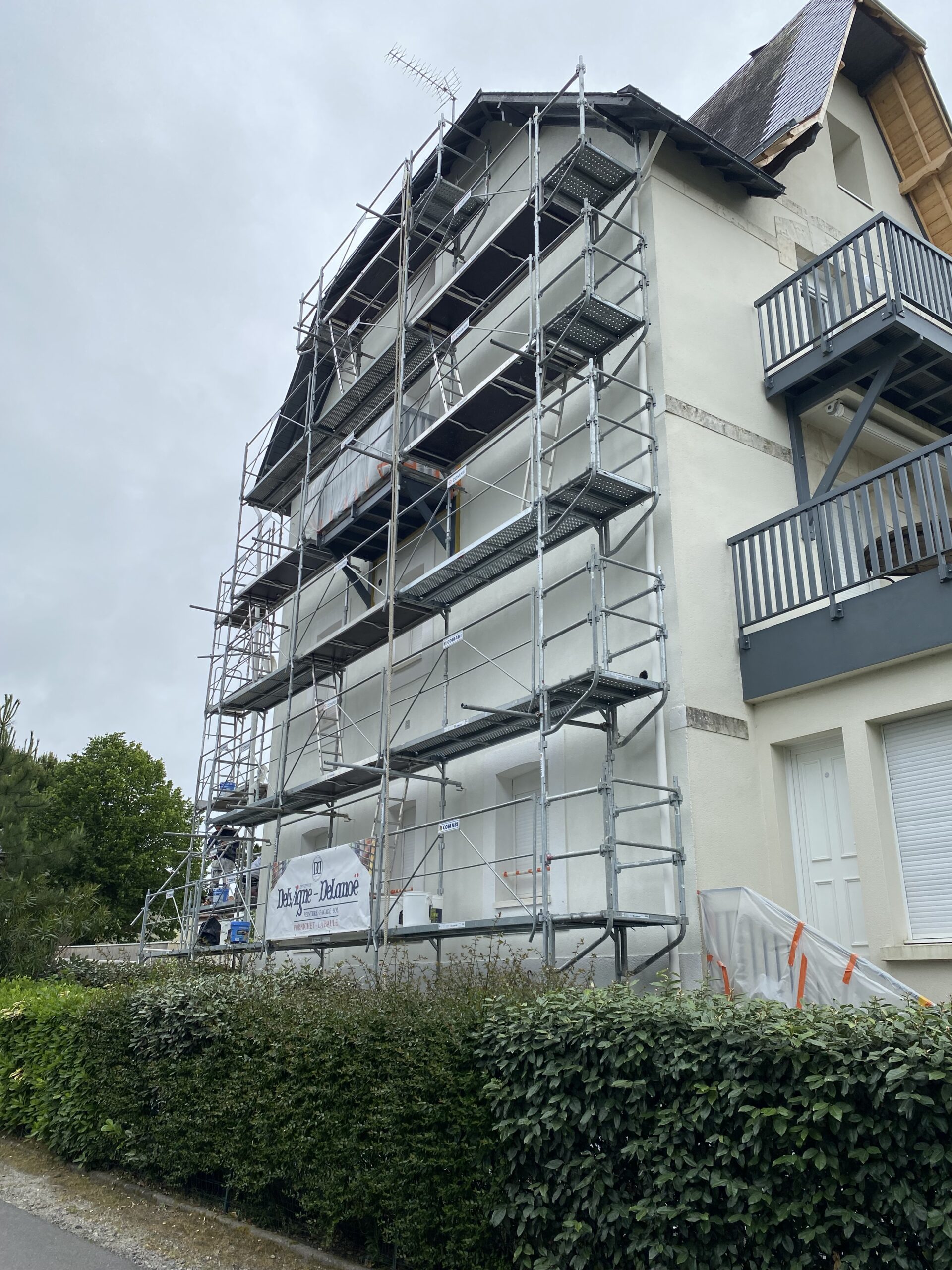 Ravalement d'un immeuble