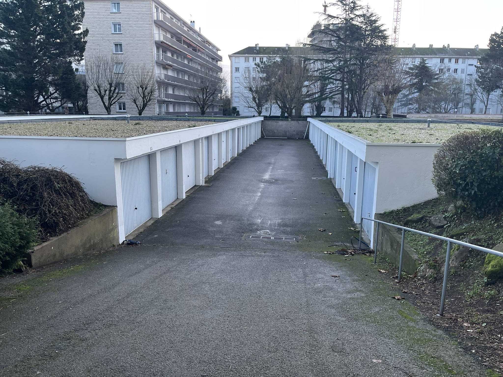 Réfection toiture garages