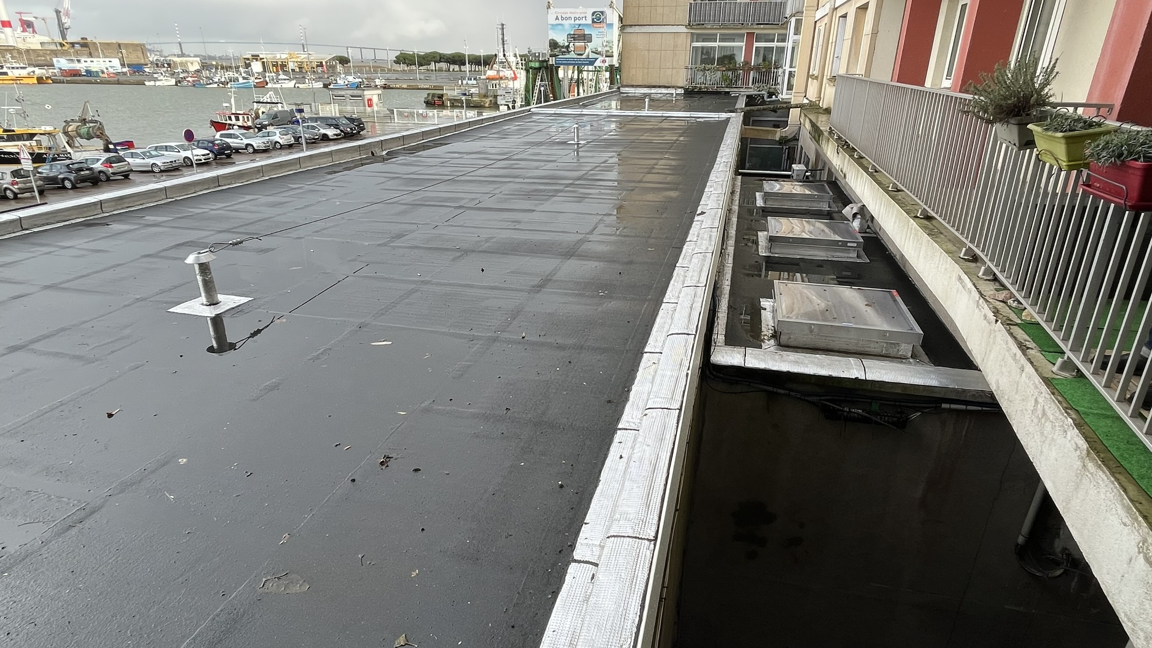 Réfection toiture terrasse